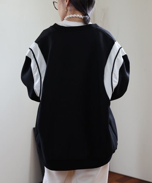 ULEULA（ウルア）の「ショルダーハイブリットスタジャン（スタジャン・レディース・アイボリー/ブラック・FREE）」の19枚目の写真