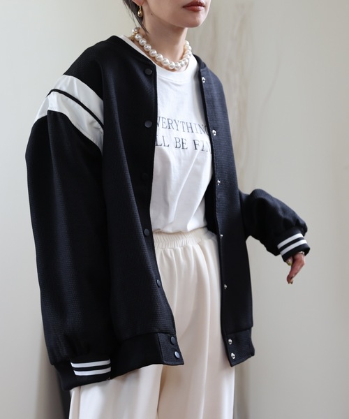 ULEULA（ウルア）の「ショルダーハイブリットスタジャン（スタジャン・レディース・アイボリー/ブラック・FREE）」の17枚目の写真