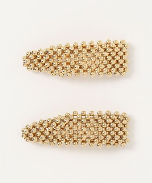 LOWRYS FARM（ローリーズファーム）の「2PSETﾊﾟｯﾁﾝﾋﾟﾝ（ヘアゴム・レディース・グレー/ベージュ/アイボリー・FREE）」の3枚目の写真