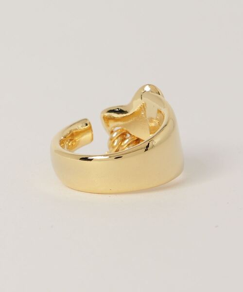 LAPUIS（ラピュイ）の「【LAPUIS】コイルハートリング 233-220103（リング・レディース・ゴールド/マルチ/シルバー・13/11/ 13）」の8枚目の写真