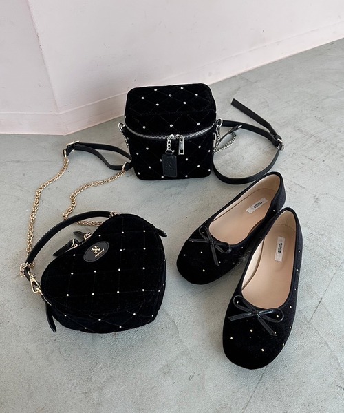 one after another NICE CLAUP（ワンアフターアナザーナイスクラップ）の「アソートバレエシューズ（バレエシューズ・レディース・ピンク/ブラック系その他・MEDIUM/LARGE/SMALL/X-LARGE）」の21枚目の写真