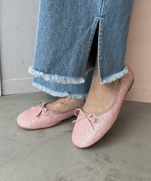 one after another NICE CLAUP（ワンアフターアナザーナイスクラップ）の「アソートバレエシューズ（バレエシューズ・レディース・ピンク/ブラック系その他・MEDIUM/LARGE/SMALL/X-LARGE）」の12枚目の写真