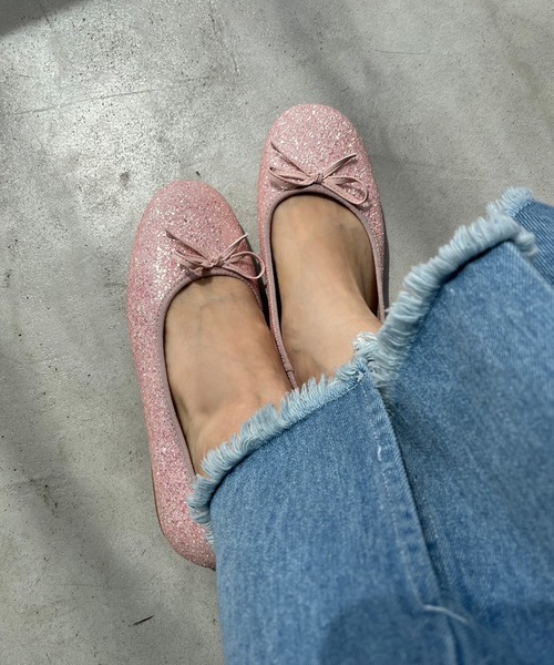 one after another NICE CLAUP（ワンアフターアナザーナイスクラップ）の「アソートバレエシューズ（バレエシューズ・レディース・ピンク/ブラック系その他・MEDIUM/LARGE/SMALL/X-LARGE）」の13枚目の写真