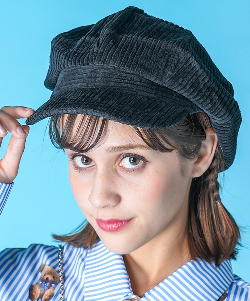 ankoROCK（アンコロック）の「an meets zakka コーデュロイキャスケット（キャスケット・レディース・B/A・ONE SIZE）」の2枚目の写真