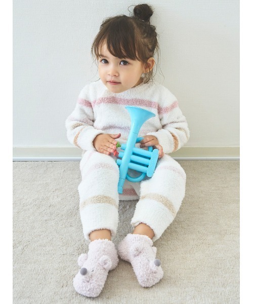 gelato pique(ジェラートピケ)の「【BABY】マウスソックス(ベビーシューズ/ベビーソックス・キッズ・ピンク/ミント・7)」の10枚目の写真