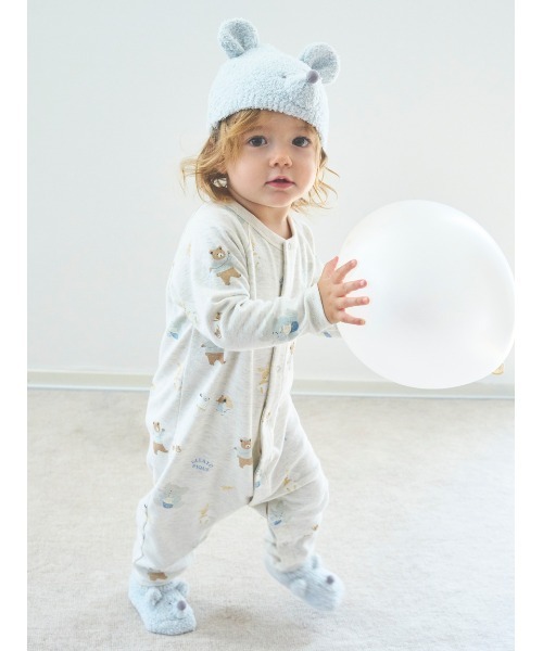 gelato pique(ジェラートピケ)の「【BABY】マウスソックス(ベビーシューズ/ベビーソックス・キッズ・ピンク/ミント・7)」の11枚目の写真