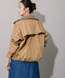 Munich | コットンツイル×リブカラーブルゾン(ブルゾン)