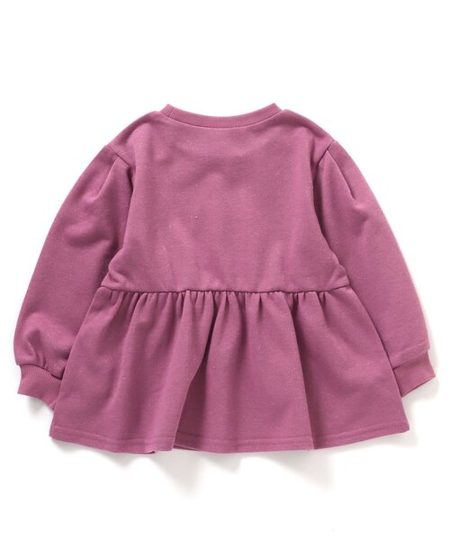 apres les cours（アプレレクール）の「パワショルロゴ刺繍トレーナー（スウェット・キッズ・その他2/ピンク/その他3/キナリ/オレンジ/ブラック・120/130/90/100/80/110/140）」の14枚目の写真