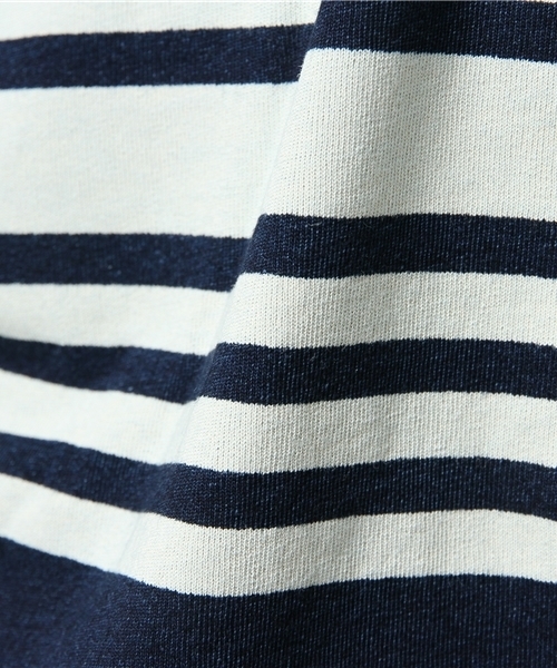 Denime（ドゥニーム）の「INDIGO LINE CN TEE/インディゴラインクルーネックＴシャツ（Tシャツ/カットソー・メンズ・その他1/その他2/その他3/その他4・LARGE/MEDIUM）」の5枚目の写真