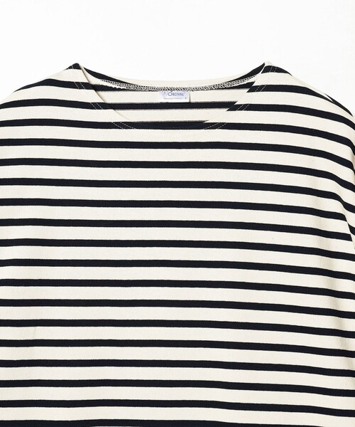 ORCIVAL(オーシバル)の「ORCIVAL / Crew Neck Long Sleeve Pullover(Tシャツ/カットソー・メンズ・ホワイト×ネイビー/ホワイト×グレー・5/4/3)」の7枚目の写真
