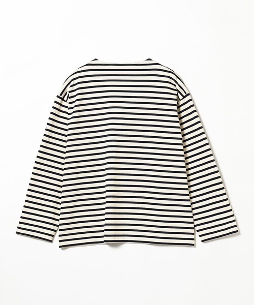 ORCIVAL(オーシバル)の「ORCIVAL / Crew Neck Long Sleeve Pullover(Tシャツ/カットソー・メンズ・ホワイト×ネイビー/ホワイト×グレー・5/4/3)」の10枚目の写真