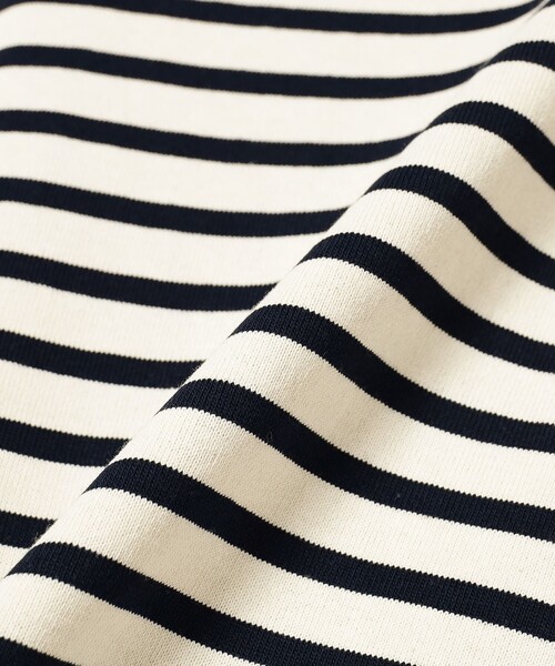 ORCIVAL(オーシバル)の「ORCIVAL / Crew Neck Long Sleeve Pullover(Tシャツ/カットソー・メンズ・ホワイト×ネイビー/ホワイト×グレー・5/4/3)」の11枚目の写真