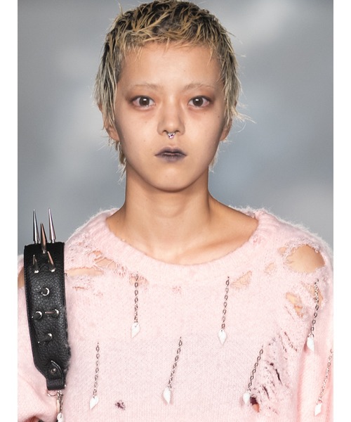 PAMEO POSE（パメオポーズ）の「Heart Nose Ring（イヤリング・レディース・レッド/ピンク/クリア・FREE）」の4枚目の写真