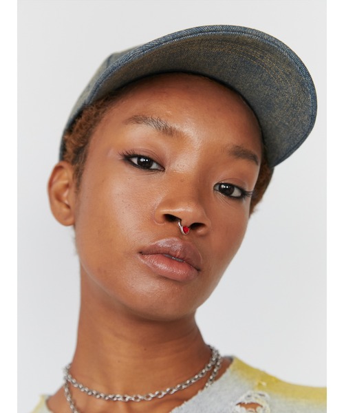 PAMEO POSE（パメオポーズ）の「Heart Nose Ring（イヤリング・レディース・レッド/ピンク/クリア・FREE）」の12枚目の写真