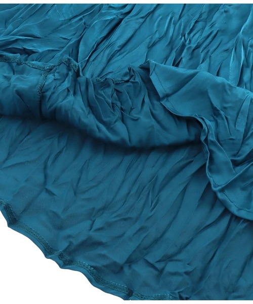 Settimissimo（セッティミッシモ）の「ITALYウォッシャー加工　フレア　ロングスカート（スカート・レディース・ブラック/ブルーグリーン・FREE）」の20枚目の写真