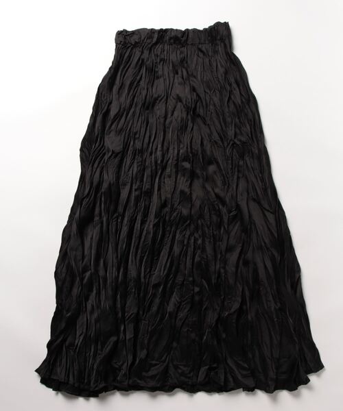 Settimissimo（セッティミッシモ）の「ITALYウォッシャー加工　フレア　ロングスカート（スカート・レディース・ブラック/ブルーグリーン・FREE）」の17枚目の写真