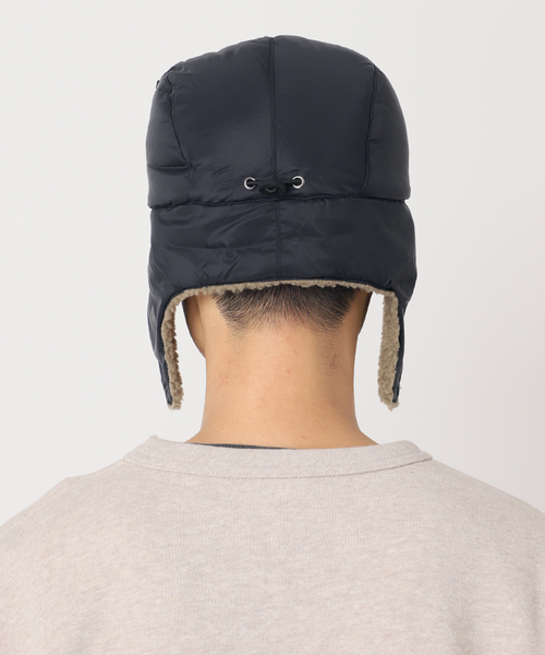 TAION（タイオン）の「【TAION / タイオン】 マウンテンリバーシブル ダウン×ボアウォームキャップ（キャップ・メンズ・ブラック/ブラック系その他/ベージュ/アイボリー・FREE）」の22枚目の写真