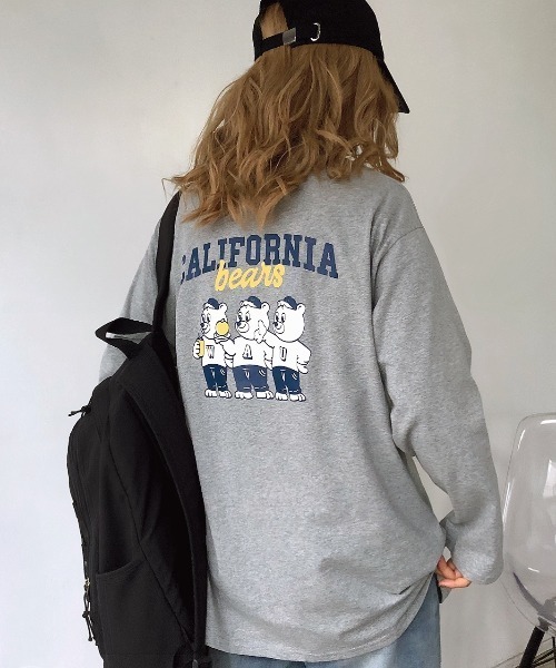 セール】CALIFORNIA bearsバックプリントロンT（Tシャツ