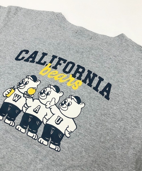 SHEENA(シーナ)の「CALIFORNIA bearsバックプリントロンT(Tシャツ/カットソー・レディース・ネイビー/ホワイト/ダークグリーン/グレー・M)」の13枚目の写真
