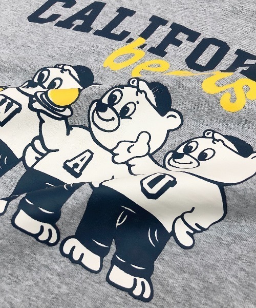 SHEENA(シーナ)の「CALIFORNIA bearsバックプリントロンT(Tシャツ/カットソー・レディース・ネイビー/ホワイト/ダークグリーン/グレー・M)」の14枚目の写真