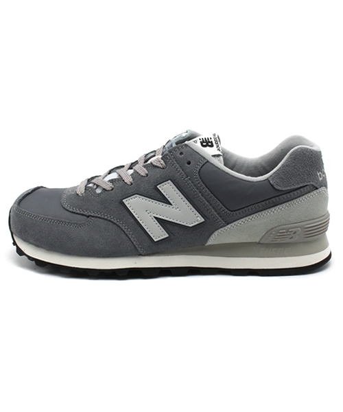 NEW BALANCE(ニューバランス)の「ユニセックス ニューバランス グレー new balance ML574V(スニーカー・レディース・ブルー/グリーン/グレー/バーガンディー・24cm/27.5cm/27cm/23.5cm/26cm/26.5cm/23cm/24.5cm/28cm)」の2枚目の写真
