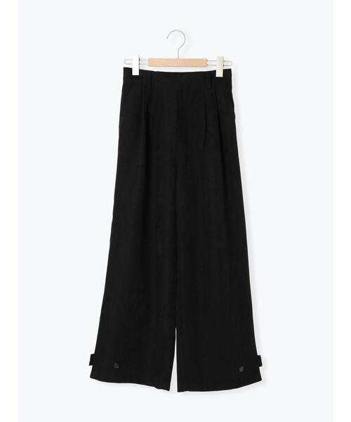 ehka sopo(エヘカソポ)の「タックワイドパンツ(その他パンツ・レディース・チャコールグレー/ブラック/キナリ・F)」の16枚目の写真