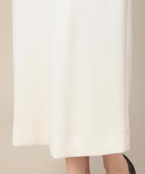 BEAUTY&YOUTH UNITED ARROWS（ビューティーアンドユースユナイテッドアローズ）の「BY ダブルクロス8分丈ガウチョパンツ 2◆（その他パンツ・レディース・オフホワイト・SMALL/MEDIUM）」の8枚目の写真