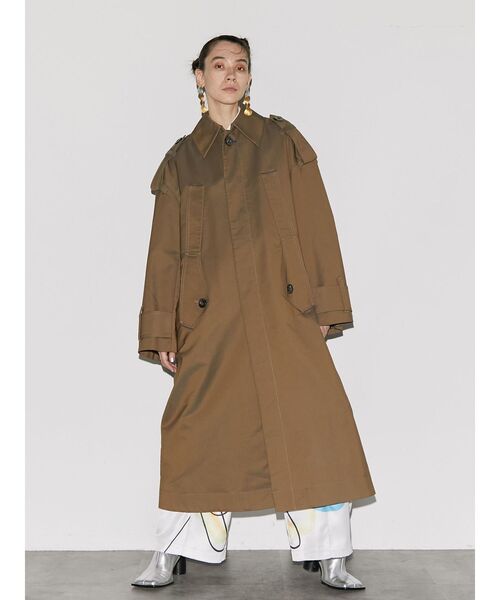 BIG DETAIL TRENCH CT / ビッグディテールトレンチコート セール】BIG DETAIL TRENCH CT / ビッグディテールトレンチ