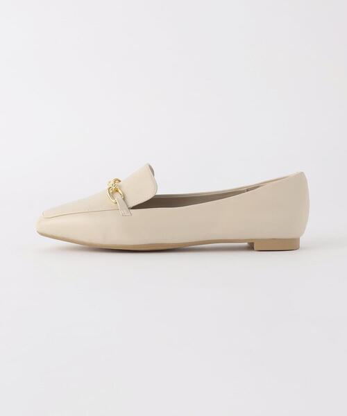 green label relaxing（グリーンレーベルリラクシング）の「ビットローファー- 晴雨兼用 -（その他シューズ・レディース・ブラック/ベージュ/ゴールド・22.5cm/23cm/23.5cm/24cm/24.5cm/25cm/25.5cm）」の2枚目の写真