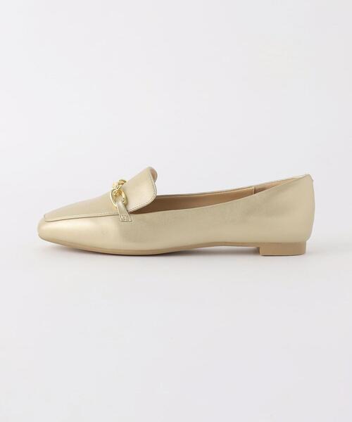 green label relaxing（グリーンレーベルリラクシング）の「ビットローファー- 晴雨兼用 -（その他シューズ・レディース・ブラック/ベージュ/ゴールド・22.5cm/23cm/23.5cm/24cm/24.5cm/25cm/25.5cm）」の7枚目の写真