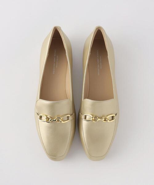 green label relaxing（グリーンレーベルリラクシング）の「ビットローファー- 晴雨兼用 -（その他シューズ・レディース・ブラック/ベージュ/ゴールド・22.5cm/23cm/23.5cm/24cm/24.5cm/25cm/25.5cm）」の14枚目の写真