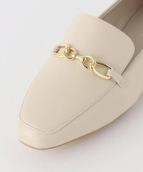 green label relaxing（グリーンレーベルリラクシング）の「ビットローファー- 晴雨兼用 -（その他シューズ・レディース・ブラック/ベージュ/ゴールド・22.5cm/23cm/23.5cm/24cm/24.5cm/25cm/25.5cm）」の22枚目の写真