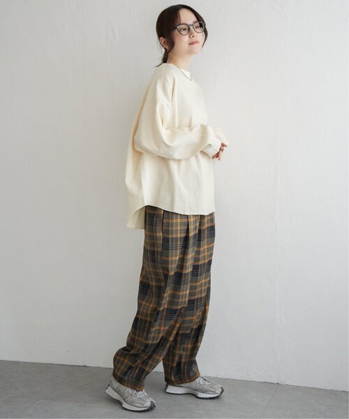 LBC（エルビーシー）の「【WEB限定★プチプラ】ワッフルプルオーバー（Tシャツ/カットソー・レディース・オフホワイト/グリーン/ブルー・M）」の19枚目の写真