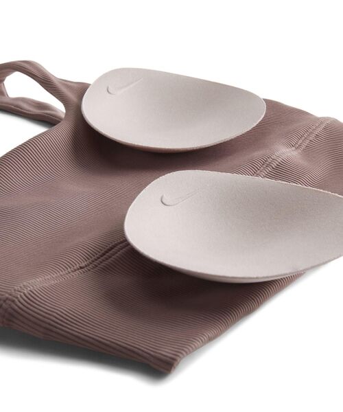 NIKE（ナイキ）の「ナイキ ゼンビー リブ ウィメンズ ライトサポート パッディド ロングライン スポーツブラ / Nike Zenvy Rib Women's Light-Support Padded Longline Sports Bra（スポーツブラ・レディース・ライトパープル/ブラック/グレイッシュブルー・L/S/XL/M/XS）」の13枚目の写真