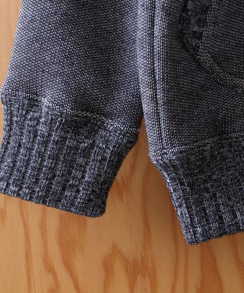 coen（コーエン）の「【coen kids】裏ボアジップパーカー(100～150cm)（パーカー・キッズ・ネイビー/グレー/ベージュ/ロイヤルブルー・150cm/100cm/130cm/120cm/140cm/110cm）」の5枚目の写真