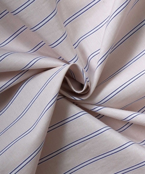 SITRY（シトリー）の「Stripe Broadcloth Shirt/オーバーサイズ ストライプ ブロードシャツ（シャツ/ブラウス・メンズ・ベージュ系その他/ブルー系その他2/ブルー系その他3/ブルー系その他・M/L）」の11枚目の写真
