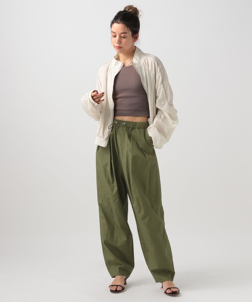 【新品】ベイフロー　パンツ　2枚セット ストレッチ・シワ軽減】2タックツイルワイドパンツ | [公式