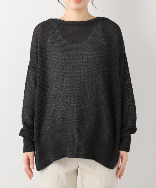 FRAMeWORK（フレームワーク）の「≪追加≫カノコ2WAY Back開きカーディガン（カーディガン/ボレロ・レディース・ブラック/アイボリー/ホワイト・FREE）」の22枚目の写真