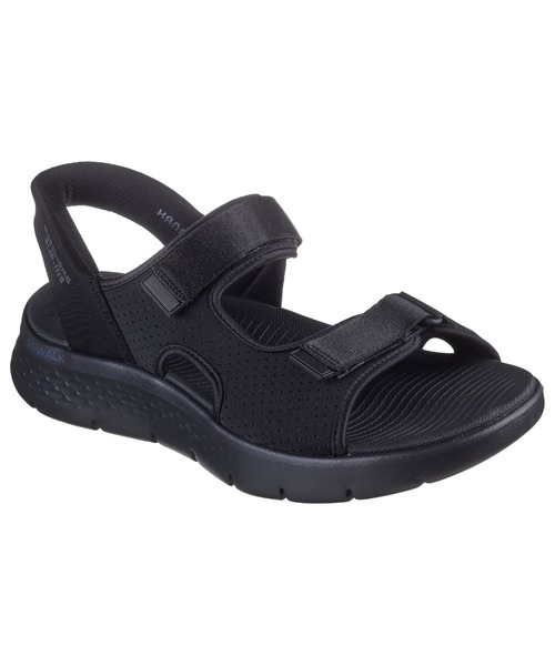 SKECHERS(スケッチャーズ)の「スケッチャーズ ハンズフリースリップインズ : ゴーウォーク フレックス SD - イージーエントリー(サンダル・メンズ・ブラック×グレー/オリーブ/ブラック・25cm/26cm/27cm/28cm)」の1枚目の写真