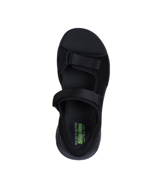 SKECHERS(スケッチャーズ)の「スケッチャーズ ハンズフリースリップインズ : ゴーウォーク フレックス SD - イージーエントリー(サンダル・メンズ・ブラック×グレー/オリーブ/ブラック・25cm/26cm/27cm/28cm)」の12枚目の写真
