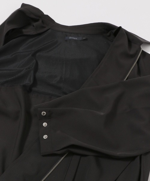 RAGEBLUE（レイジブルー）の「【LUXURY+EASY】BALLOON SILHOUETTE BLOUSON/ラグイージー/ドレープバルーンシルエットブルゾン（ブルゾン・メンズ・ライトグレー/ブラック/グレー/ブルー・MEDIUM/LARGE）」の14枚目の写真