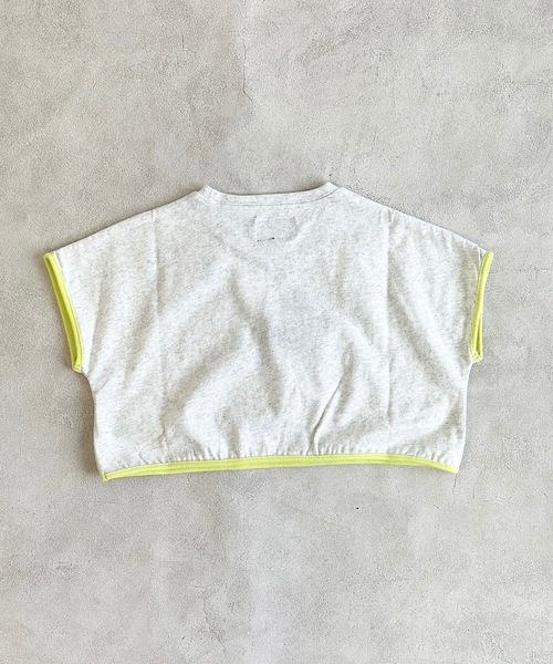 BIG FIELD（ビッグフィールド）の「プリントショート丈Tシャツ（90～150cm）（Tシャツ/カットソー・キッズ・オフホワイト/ネイビー/ワインレッド・90/100/110/120/130/140/150）」の16枚目の写真