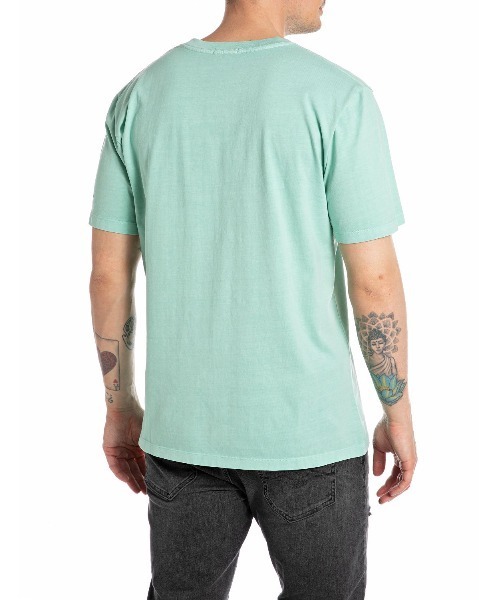 REPLAY(リプレイ)の「ヘビーコットンジャージーDREAM CHASER Tシャツ(Tシャツ/カットソー・メンズ・レッド/ブルー/ミント・MEDIUM/LARGE/X-LARGE/SMALL)」の4枚目の写真