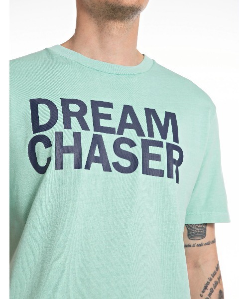 REPLAY(リプレイ)の「ヘビーコットンジャージーDREAM CHASER Tシャツ(Tシャツ/カットソー・メンズ・レッド/ブルー/ミント・MEDIUM/LARGE/X-LARGE/SMALL)」の5枚目の写真