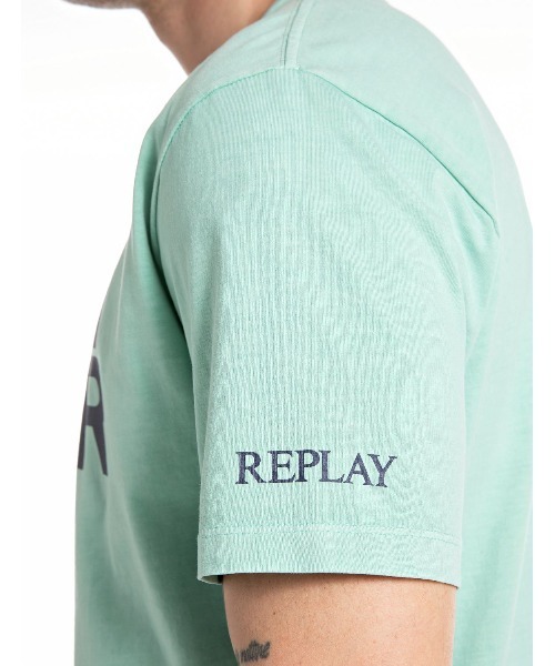 REPLAY(リプレイ)の「ヘビーコットンジャージーDREAM CHASER Tシャツ(Tシャツ/カットソー・メンズ・レッド/ブルー/ミント・MEDIUM/LARGE/X-LARGE/SMALL)」の6枚目の写真