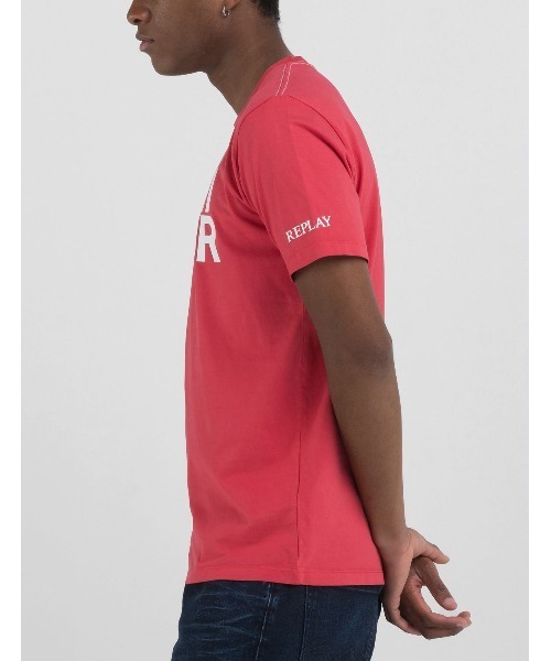 REPLAY(リプレイ)の「ヘビーコットンジャージーDREAM CHASER Tシャツ(Tシャツ/カットソー・メンズ・レッド/ブルー/ミント・MEDIUM/LARGE/X-LARGE/SMALL)」の8枚目の写真