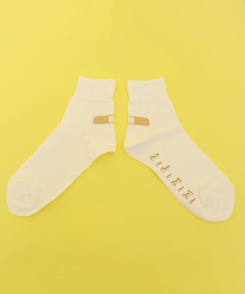 didizizi（ディディジジ）の「くつずれソックス（ソックス/靴下・レディース・ブルー/レッド/ホワイト/ブラック・FREE）」の2枚目の写真