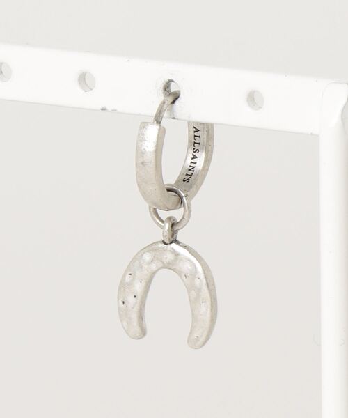 ALLSAINTS（オールセインツ）の「HORSESHOE STERLING SILVER HOOP