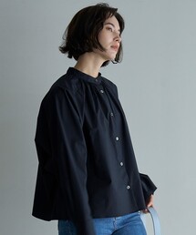 UNFILO ブラック　ブラウス BEAUTY MOVE 2WAYブラウス / UNFILO L | ファッション通販
