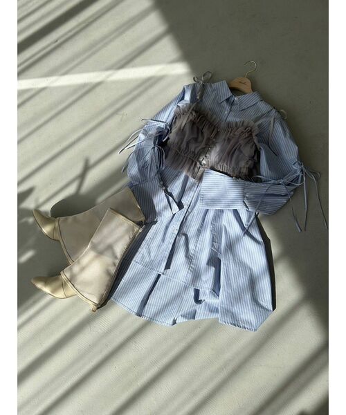 dazzlin（ダズリン）の「レイヤードライクスアーブーツ（ブーツ・レディース・ブラック/アイボリー・MEDIUM/LARGE）」の22枚目の写真